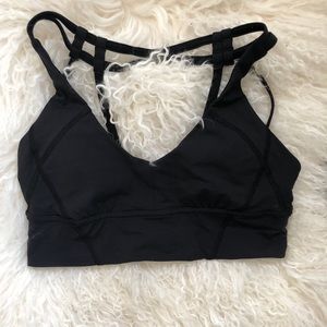 Lululemon size 4 open back bra EGUC
